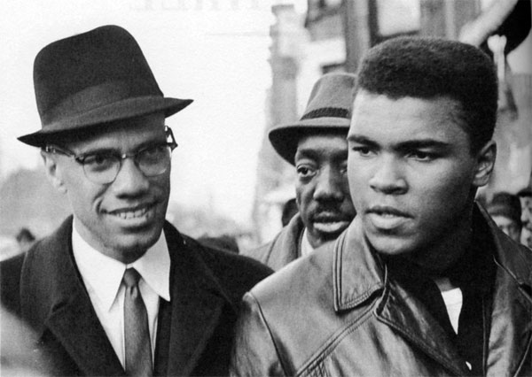 Malcolm X et Mohammed Ali