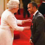 Lewis Hamilton et la Reine d'Angleterre