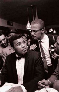 Mohammed Ali et Malcolm X