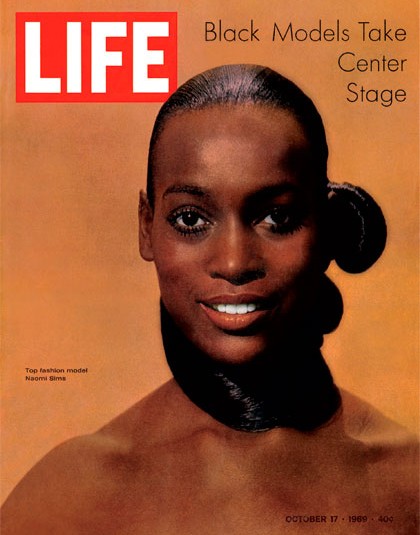 Naomi Sims : Première femme Noire faisant la couverture du prestigiueux Life Magazine