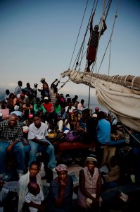 "Boat people" haitiens