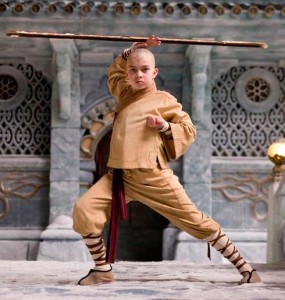 Aang est le héros de la série animée Avatar, le dernier maître de l'air de Nickelodeon.