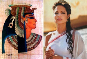 Angelina Jolie dans la peau de Cléopâtre