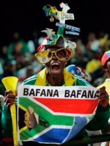 Supporter du Bafana Bafana