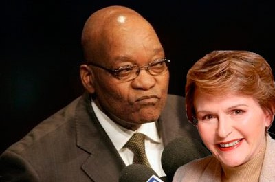Helen Zille avale le parti d'oppostion Les Démocrates indépendants afin d'offrir une plus grande opposition à l'ANC, le parti dirigé par Jacob Zuma, au pouvoir depuis 1994