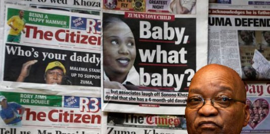 Les médias ont besoin de bien s'auto-gouverner car ils dépassent parfois les limites en terme de droit, a justifié mercredi le président Jacob Zuma à la télévision publique, après la révélation dans la presse de la naissance de son enfant illégitime ou encore de l'achat de voitures de luxe au sein de son gouvernement.