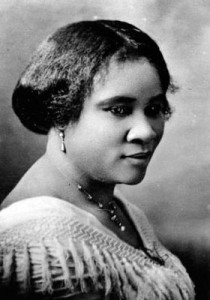En 2002, Molefi Kete Asante, un professeur d'une Université américaine, a inscrit Madame C.J. Walker sur sa liste des 100 plus grands Afro-Américains.