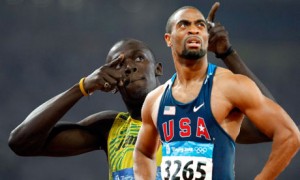 L'américain Tyson Gay a donné au jamaicain, Usain Bolt le recordman mondial sa première défaite en deux ans dans  l'épreuve du 100 mètres disputé à Stockholm