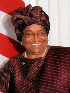 Ellen Johnson Sirleaf, née le 29 octobre 1938, est une femme politique libérienne. Présidente de la République depuis le 16 janvier 2006, cette économiste formée aux États-Unis est la première femme élue au suffrage universel à la tête d'un État africain. Elle est membre de Alpha Kappa Alpha Sorority, Incorporated, une organisation à action sociale, la première sororité bâtie par des femmes noires et leur étant destinée (1908).