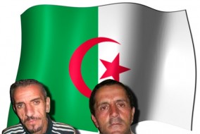 Les deux chrétiens Salem Felak (D) et Hocine Hocini ont été innocentés de leurs charges " d'offense à l'Islam " pour avoir mangé durant le ramadan en Algérie