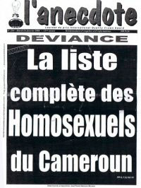 Les homosexuels au Cameroun font l'objet d'une véritable « chasse aux sorcières ».