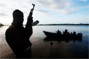 Le Mouvement pour l'émancipation du Delta du Niger (MEND) est l'un des plus importants groupes de militants dans la région du delta du Niger. L'organisation prétend exposer l'exploitation et l'oppression du peuple du Delta du Niger et la dévastation de l'environnement naturel par des partenariats public-privé entre le gouvernement fédéral du Nigeria et de sociétés impliquées dans l'extraction pétrolière dans le delta du Niger.