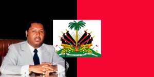 Dix jours après le renversement de Jean-Claude Duvalier, le 17 février 1986, le drapeau national historique fut réhabilité officiellement et confirmé par la constitution de 1987 plébiscitée lors du référendum du 29 mars 1987.