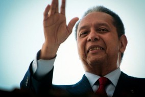Jean-Claude Duvalier, tenu responsable par des organisations internationales de défense des droits de l'homme de la mort de milliers d'opposants sous sa présidence (1971-1986)