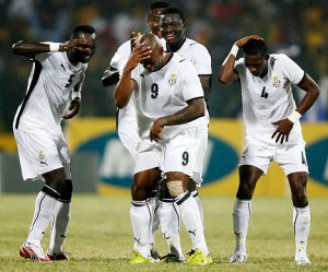 L'équipe du Ghana de football est constituée par une sélection des meilleurs joueurs ghanéens sous l'égide de la Fédération ghanéennee de football. Les joueurs de l'équipe du Ghana sont surnommés les Black Stars.