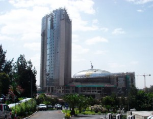 Le nouveau siège de l'Union Africaine à Addis Abeba, en Ethiopie, a été construit et financé par le gouvernement chinois pour un coût de 200 millions de dollars