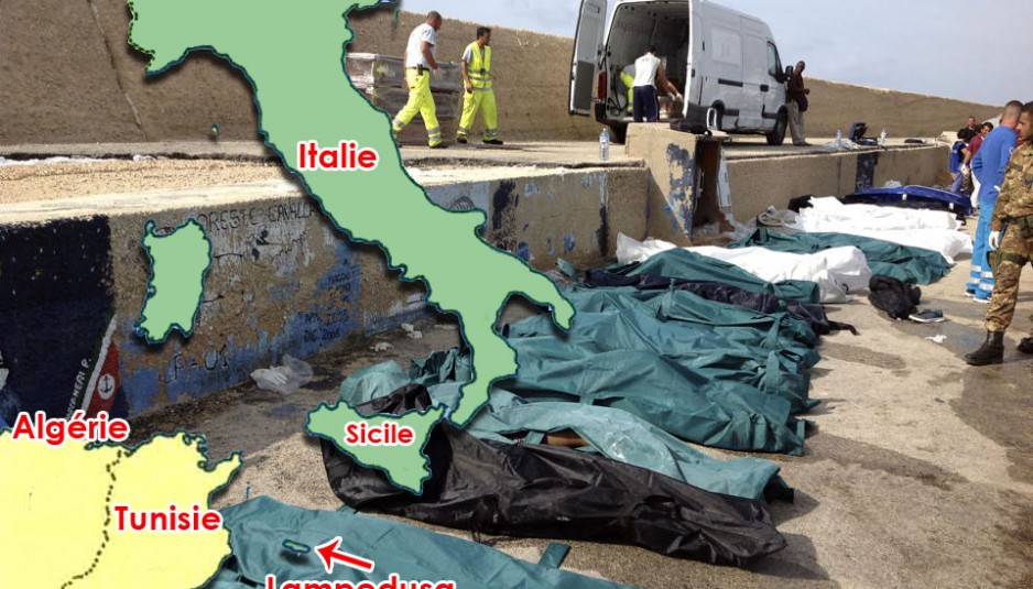La garde côtière italienne a déclaré que 151 personnes avaient été secourues à Lampedusa.