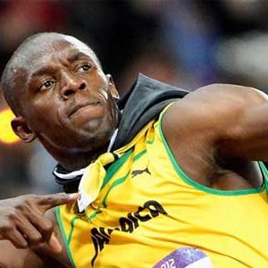 Usain Bolt de la Jamaique