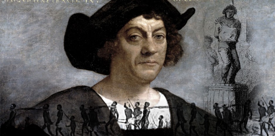 Pendant plusieurs années, Christophe Colomb organise le pillage et la soumission au tribut des Autochtones et réduit en esclavage les habitants des Caraïbes.