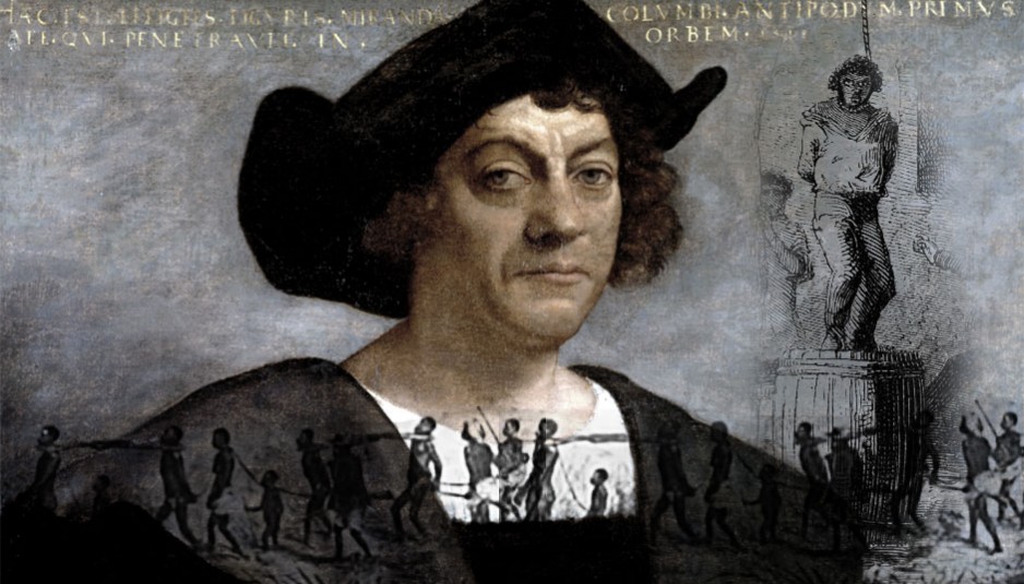 Pendant plusieurs années, Christophe Colomb organise le pillage et la soumission au tribut des Autochtones et réduit en esclavage les habitants des Caraïbes.