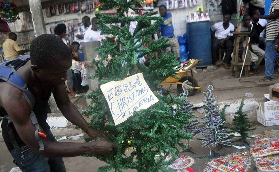 Ebola ternit les célébrations de Noël au Libéria