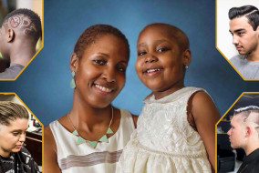 La jeune Lahissa, que l'on aperçoit en compagnie de sa mère, a été diagnostiquée d'une leucémie aiguë lymphoblastique en juin 2015. La fillette de cinq ans est présentement en rémission.