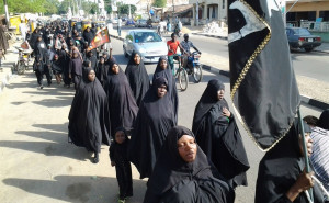Marche du Mouvement Islamique à Bauchi en 2014