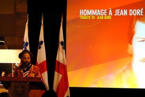 Hommage au maire Jean Doré lors du 25e Mois de l'Histoire des Noirs en 2016