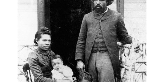 John Ware, sa femme Mildred et leurs enfants en 1896 en Alberta