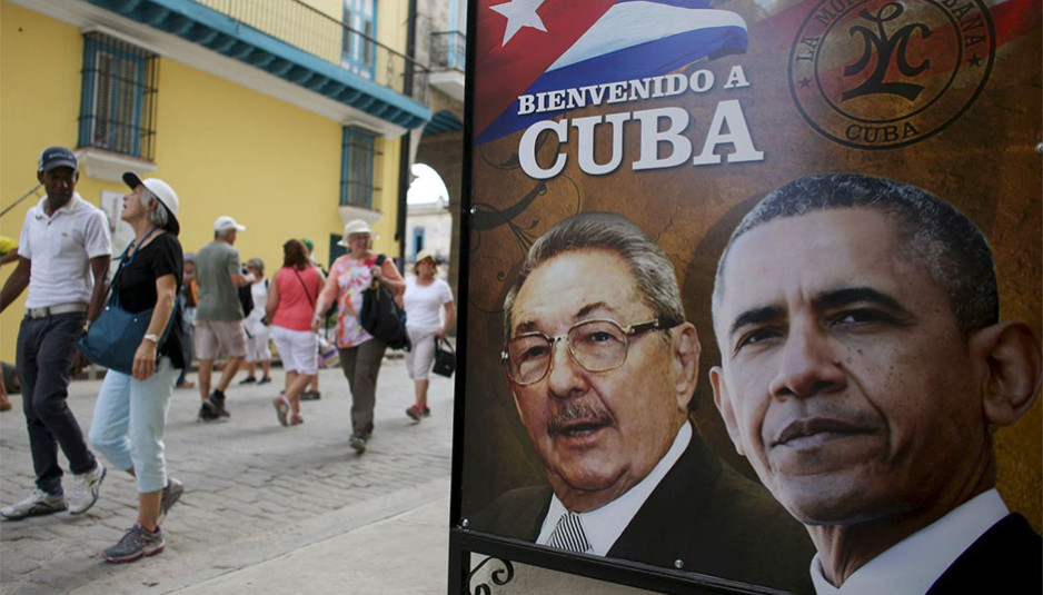 Barack Obama et sa famille ont visité la vieille Havane (La Habana Vieja) durant sa visite historique