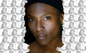 'actrice Mata Garbin qui joue Hélène Bijou dans le film Lumumba de Raoul Peck.