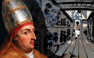 Le 8 janvier 1454, le Pape Nicolas V, Tommaso Parentucelli (1398 - 1455), autorisa l'esclavage. C'est la sinistre journée où le Vatican déclara la guerre sainte contre l'Afrique dans sa bulle papale "Romanus Pontifex".  Par cette bulle, le pape Nicolas V concédait au roi du Portugal Afonso V et au Prince Henry ainsi qu'à tous leurs successeurs, toutes les conquêtes en Afrique en y réduisant en servitude perpétuelle toutes les personnes, considérées comme infidèles et ennemies du Christ, et en s'appropriant tous leurs biens et royaumes.
